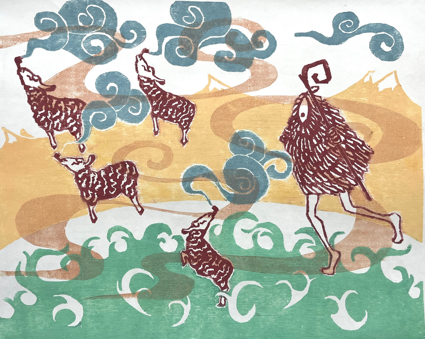 Through The Morning Mist They Leapt