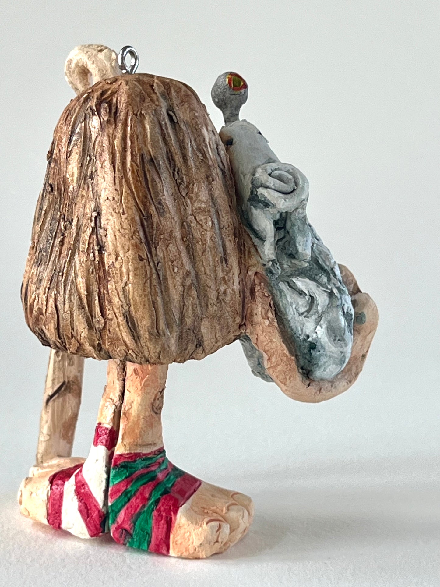 Hands Full of Mischief-sheep in right hand