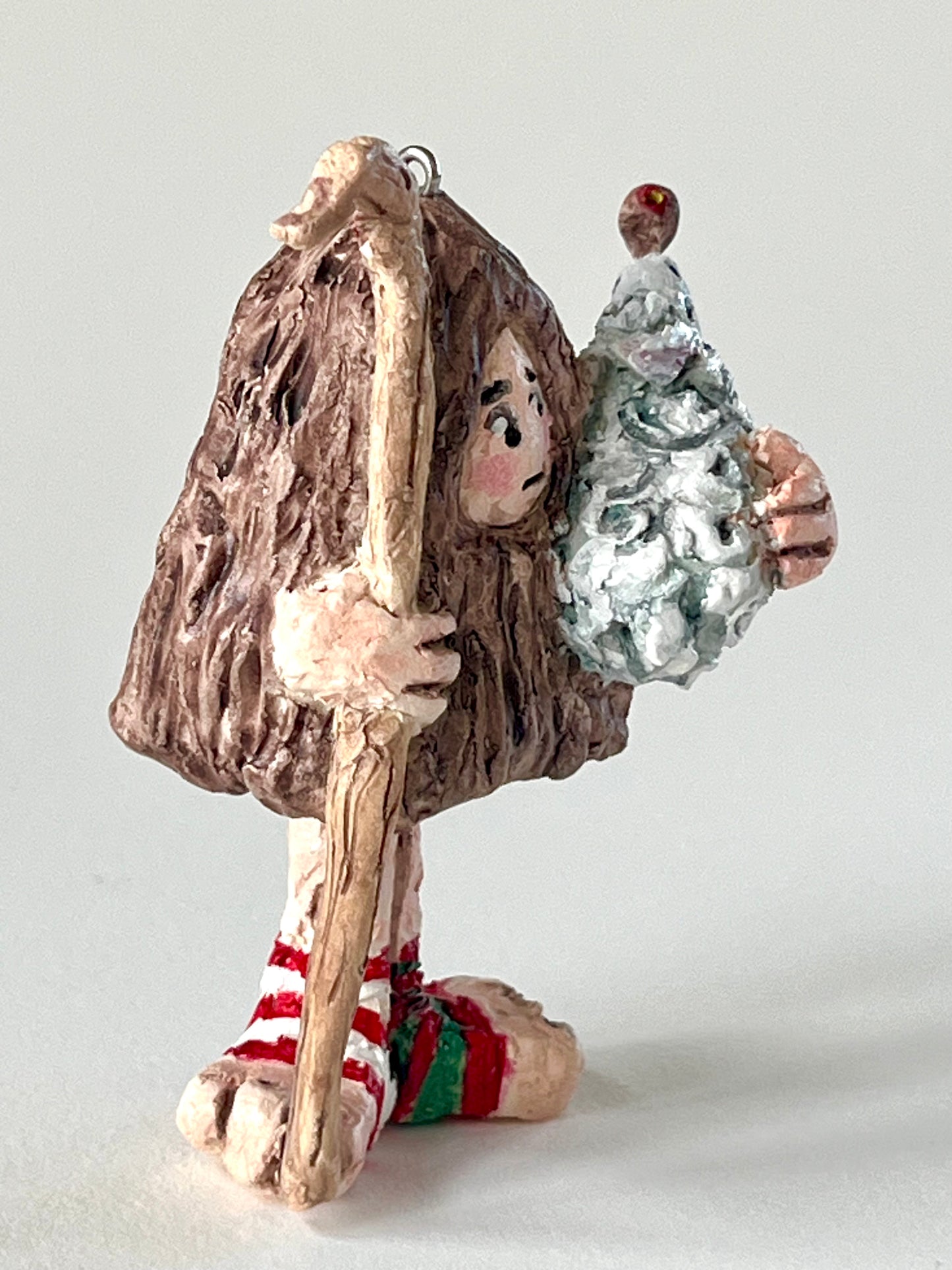 Hands Full of Mischief-sheep facing out