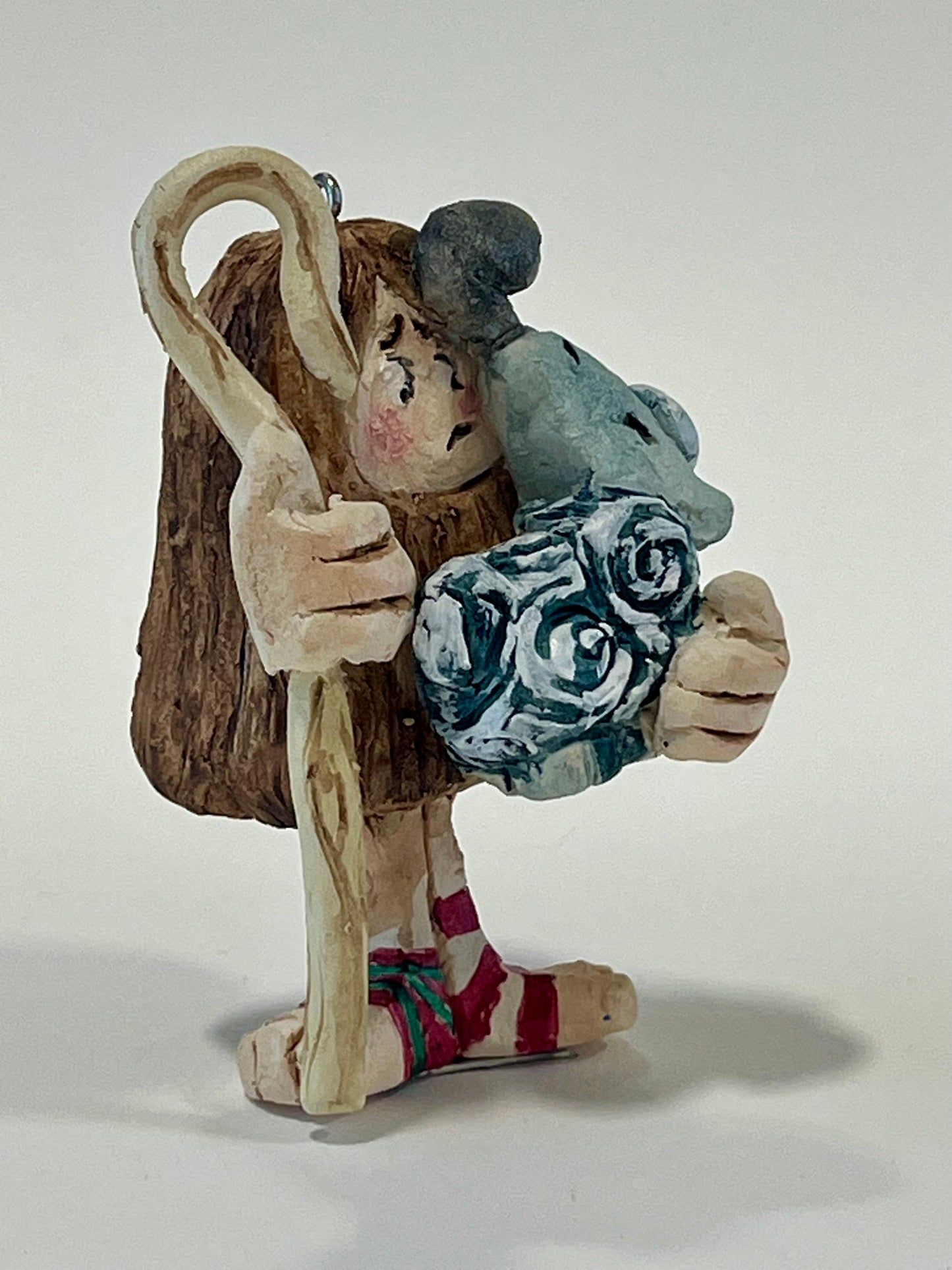 Hands Full of Mischief-sheep smoking a pipe