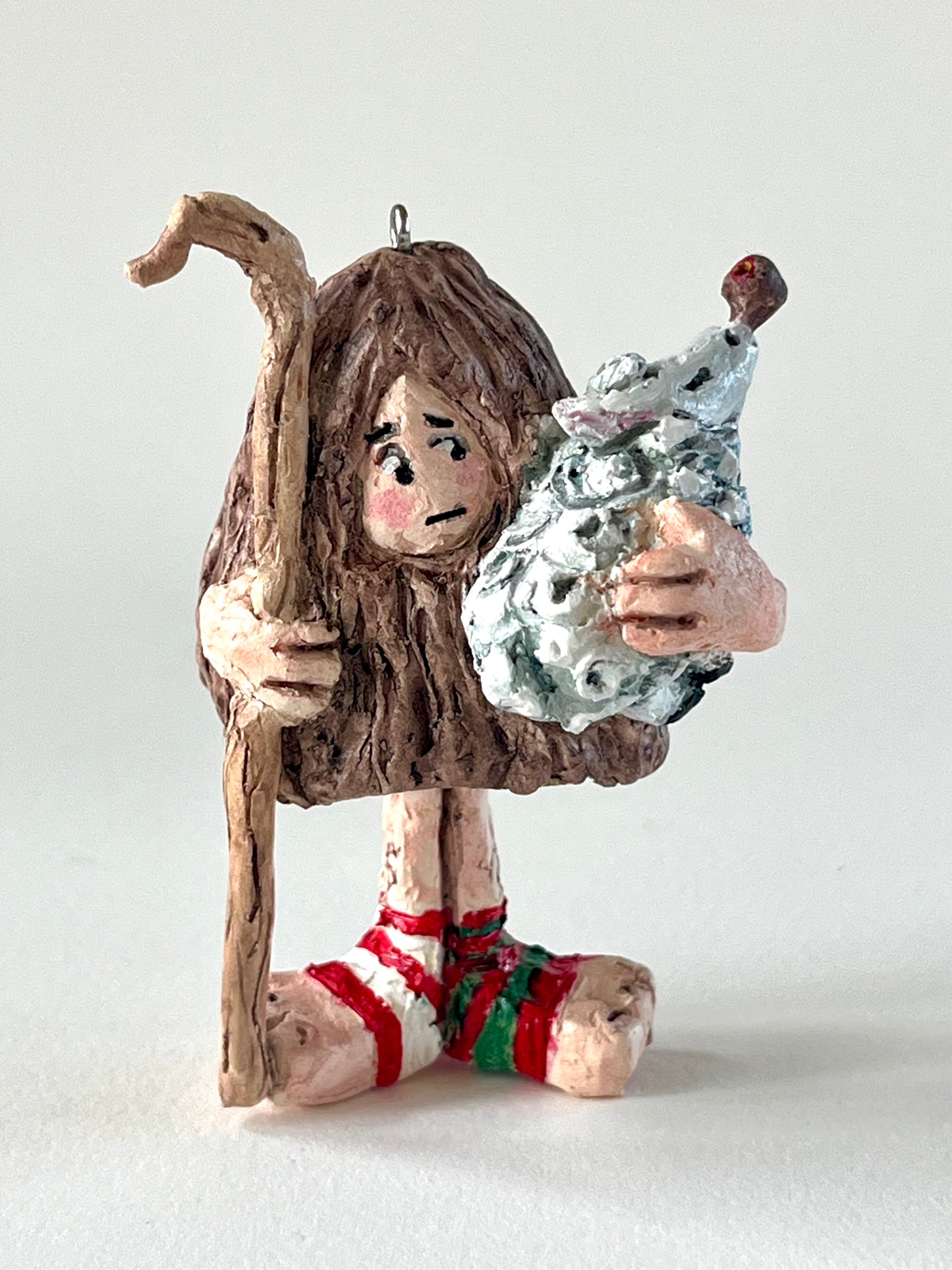 Hands Full of Mischief-sheep facing out