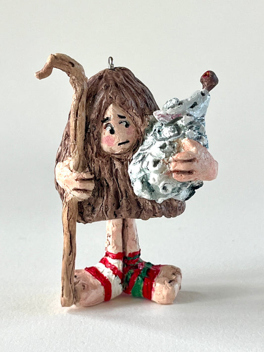 Hands Full of Mischief-sheep facing out