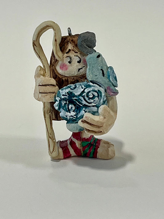 Hands Full of Mischief-sheep smoking a pipe