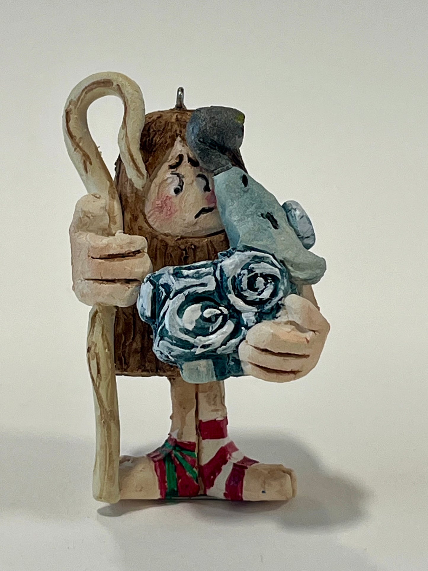 Hands Full of Mischief-sheep smoking a pipe